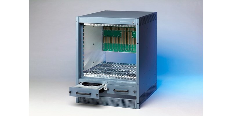 Rack mount card cage with value added services