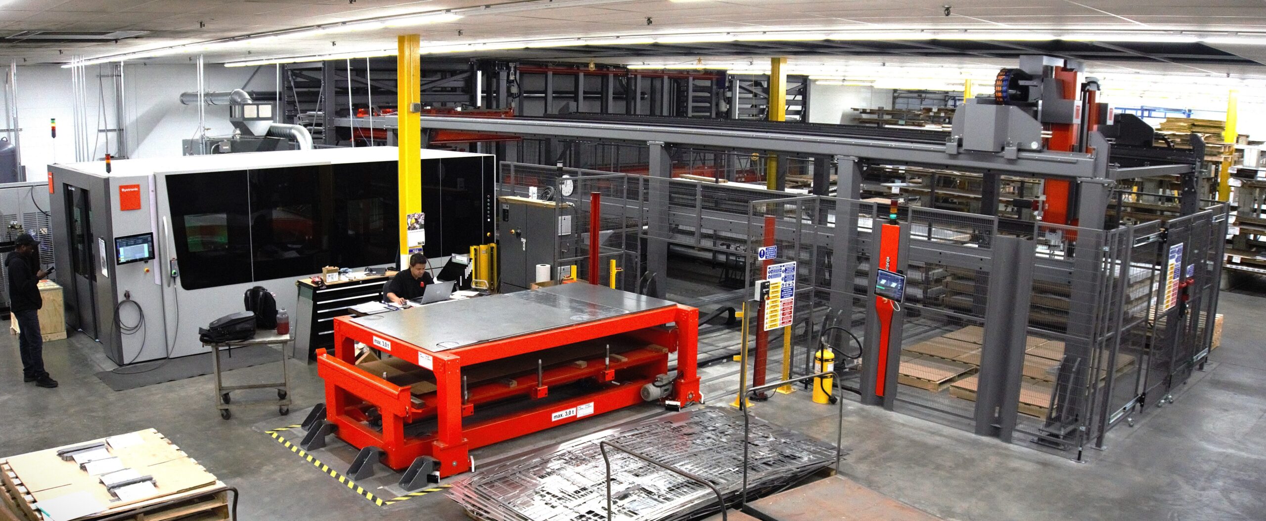 Bystronic ByCut Smart 3015 Automated Fiber Laser Cell
